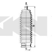 83880 SPIDAN (GKN) Пыльник рулевого механизма SPIDAN (GKN)