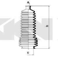 83829 SPIDAN (GKN) Пыльник рулевого механизма SPIDAN (GKN)