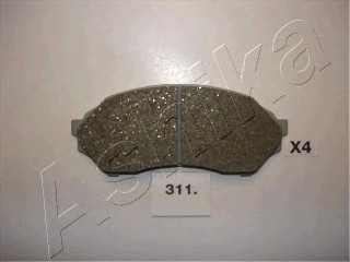 50-03-311 ASHIKA Колодка гальм. MAZDA 323 (пр-во ASHIKA)