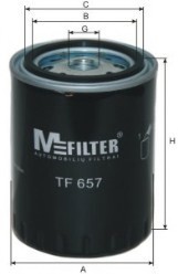 TF657 MFILTER Фильтр масляный VW T4 (пр-во M-Filter)