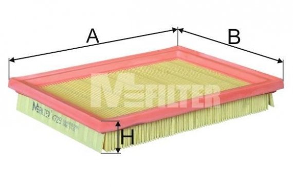 K729 MFILTER Фильтр воздушный FORD (пр-во M-filter)