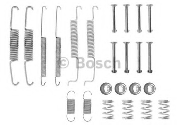 1 987 475 002 BOSCH Комплектуючі, гальмівна колодка BOSCH