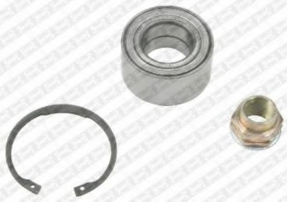 R158.25 SNR Комплект подшипника ступицы колеса SNR