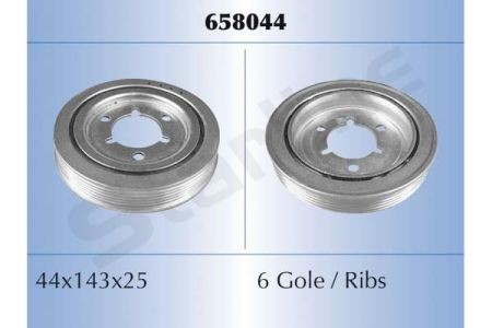 RS 658044 Starline Ремінний шків, колінчастий вал STARLINE
