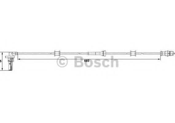 0 265 007 534 BOSCH Датчик частоты вращения (пр-во Bosch)