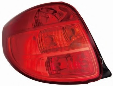 661-1929L-LD-UE DEPO (Тайвань) Ліхтар задній лівий, без патрона DEPO