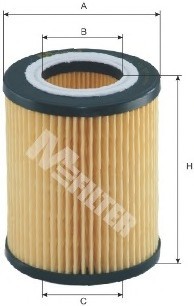 TE625 MFILTER Фильтр масляный BMW (пр-во M-filter)