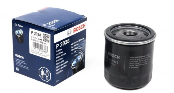 0 986 452 028 BOSCH Фильтр масляный TOYOTA (пр-во Bosch)