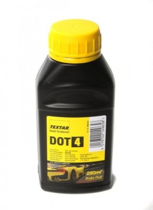 95002100 TEXTAR (Германия) Brake fluid DOT4 TEXTAR 0,25л TEXTAR