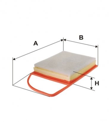 WA9663 WIX-FILTRON Фильтр воздушный (пр-во WIX-Filtron)
