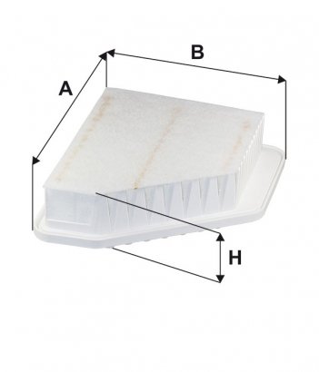 WA9614 WIX-FILTRON Фільтр повітряний (пр-во Wix-Filtron)