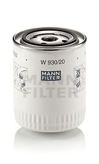 W 930/20 MANN (Германия) Фильтр масляный W 930/20 MANN-FILTER