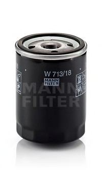W 713/18 MANN (Германия) Фільтр масляний W 713/18 MANN-FILTER