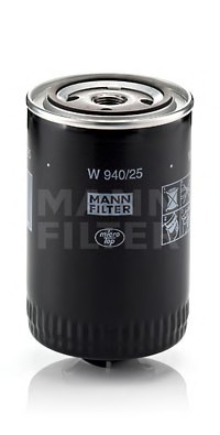 W 940/25 MANN (Германия) Фільтр масляний W 940/25 MANN-FILTER