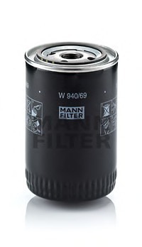 W 940/69 MANN (Германия) Фильтр масляный W 940/69 MANN-FILTER