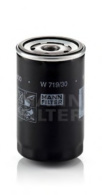 W 719/30 MANN (Германия) Фильтр масляный W 719/30 MANN-FILTER