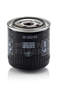 W 920/45 MANN (Германия) Фильтр масляный W 920/45 MANN-FILTER