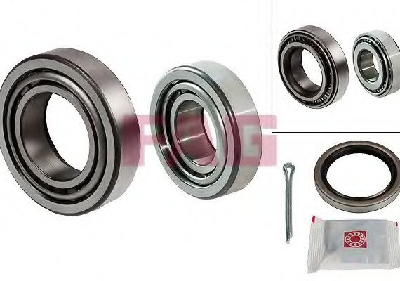 Фото подшипник ступицы колеса, к-кт. FAG 713 6153 10 FAG (Германия) 713 6153 10 FAG (Германия) Подшипник ступицы колеса, к-кт. FAG