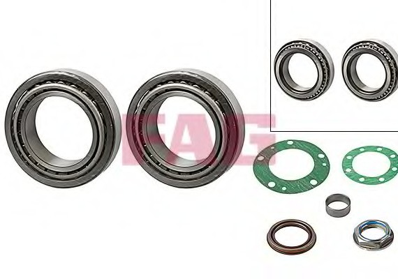 Підшипник маточини колеса, к-кт. FAG 713 6791 10