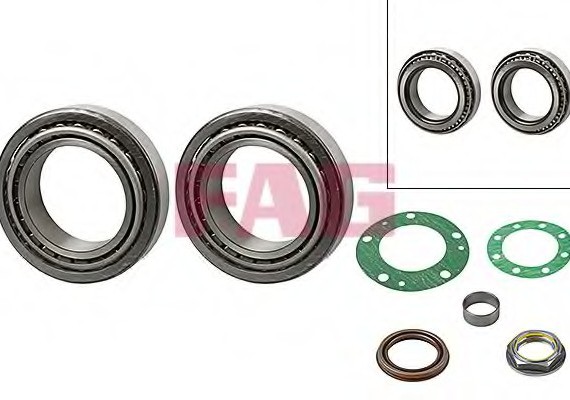 Підшипник маточини колеса, к-кт. FAG 713 6791 00