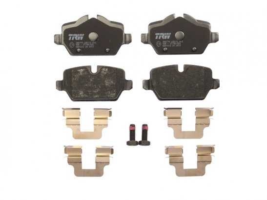GDB1612 TRW / LUCAS (Германия) Колодка гальм. BMW задн. (пр-во TRW)