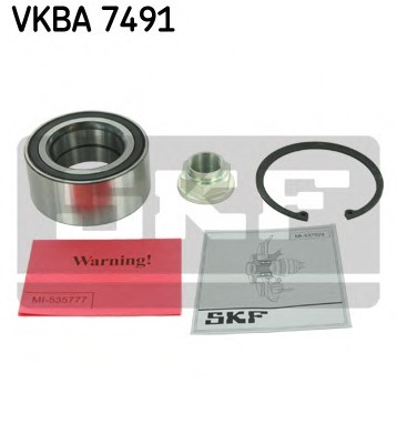 VKBA 7491 SKF Підшипник маточини колеса, к-кт. SKF