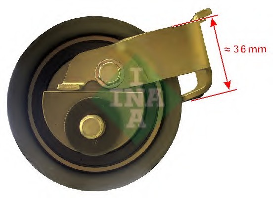 531 0500 20 INA (Germany) Ролик натяжной AUDI, VW (пр-во Ina)