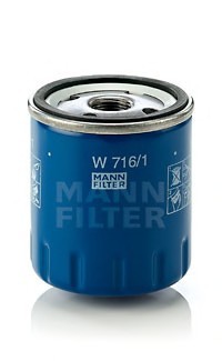 W 716/1 MANN (Германия) Фильтр масляный W 716/1 MANN-FILTER