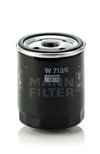 W 712/6 MANN (Германия) Фильтр масляный W 712/6 MANN-FILTER