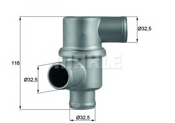 TH 37 80 MAHLE Термостат ВАЗ 2101-07 (пр-во Mahle)