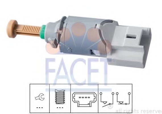 7.1227 FACET Датчик увімкнення стоп-сигналу FACET