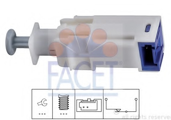 7.1241 FACET Датчик увімкнення стоп-сигналу FACET