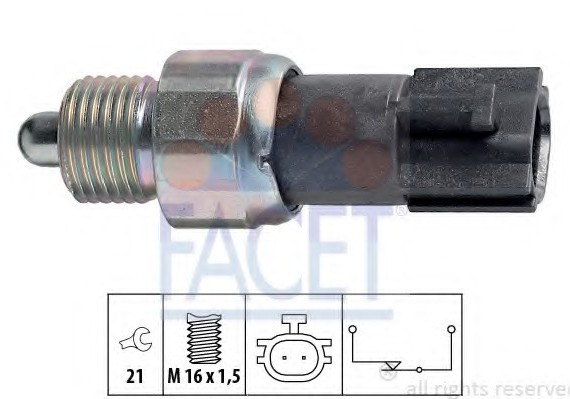 7.6232 FACET Датчик заднього ходу