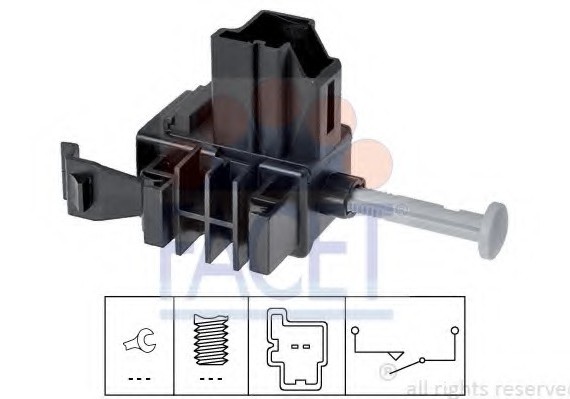 7.1271 FACET Датчик включения стоп-сигнала FACET