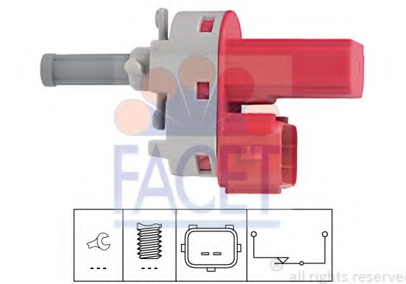 7.1171 FACET Датчик включения стоп-сигнала FACET