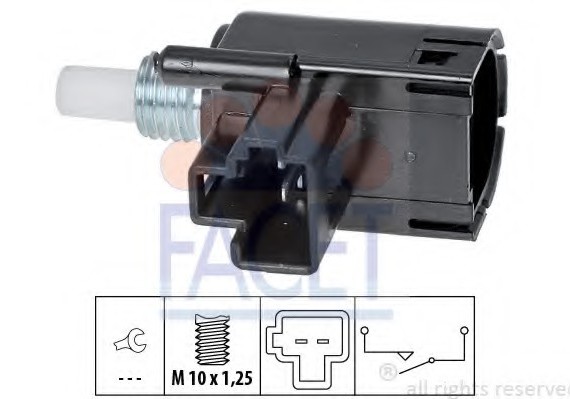 7.1257 FACET Датчик увімкнення стоп-сигналу FACET