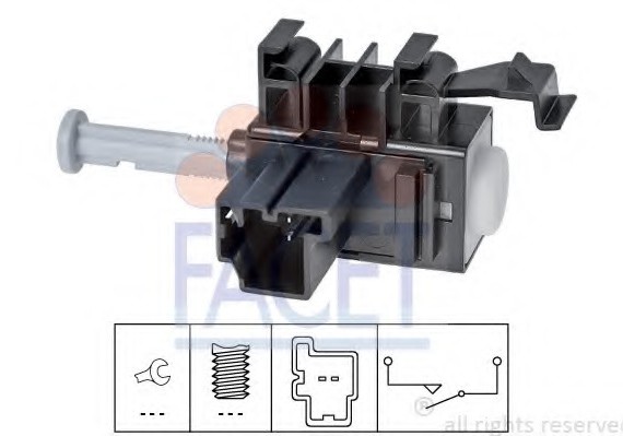 7.1236 FACET Датчик включения стоп-сигнала FACET