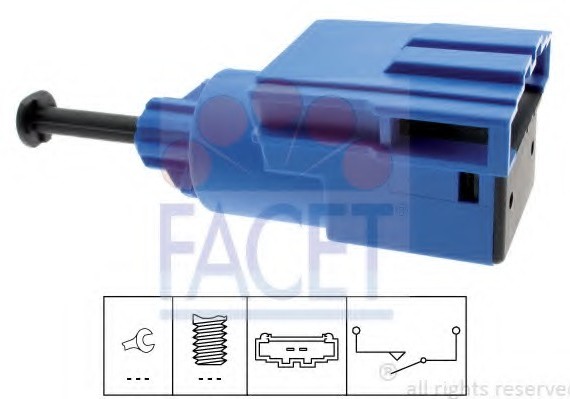 7.1220 FACET Датчик включения стоп-сигнала FACET