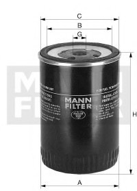 Фільтр палива WK 950/3 MANN-FILTER