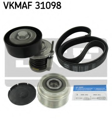 VKMAF 31098 SKF Полікліновий ремінний комплект SKF