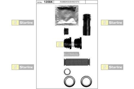 BT PR16 Starline Р/к направляючих суппорта STARLINE