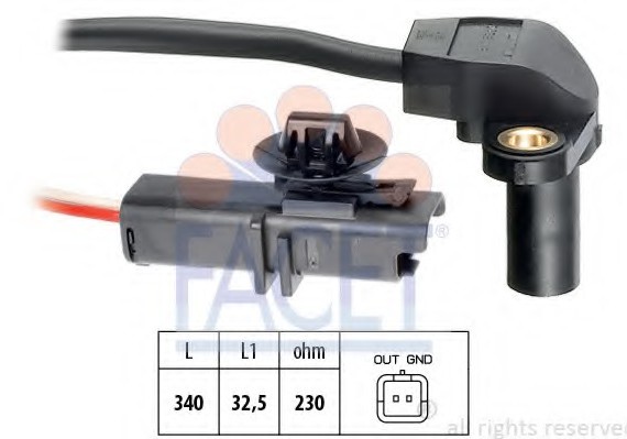 9.0549 FACET Датчик частоты вращения вала FACET