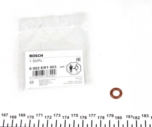 6 002 ER1 003 BOSCH Кольцо с о-сечением (пр-во Bosch)