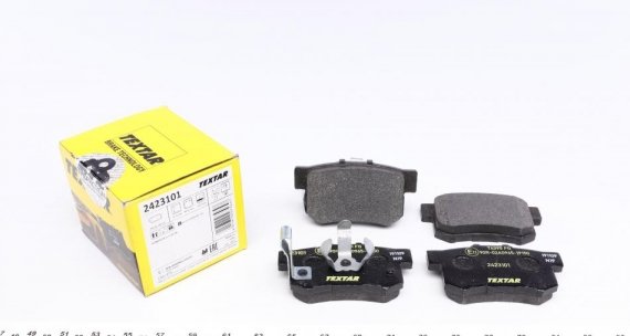 2423101 TEXTAR (Германия) Колодки тормозные, к-кт. TEXTAR