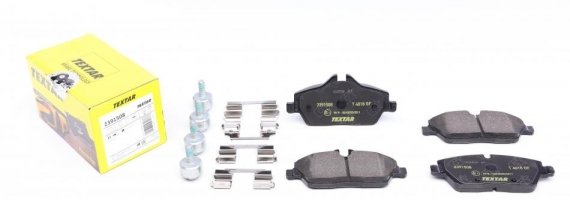 2391508 TEXTAR (Германия) Колодки тормозные, к-кт. TEXTAR