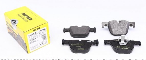 2551401 TEXTAR (Германия) Колодки тормозные, к-кт. TEXTAR