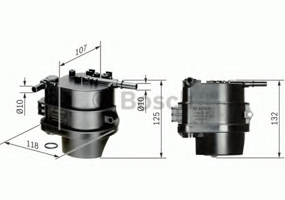 0450907007 BOSCH Фільтр паливний (пр-во Bosch)