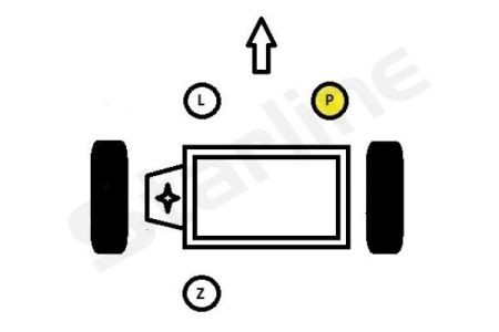 SM 0743 Starline Опора двигателя и КПП STARLINE