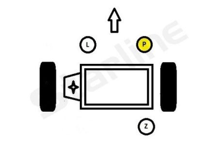 SM 0104 Starline Опора двигателя и КПП STARLINE