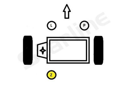 SM 0546 Starline Опора двигателя и КПП STARLINE